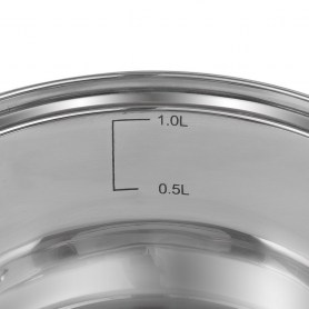 92001 Saucepan with lid ⌀16, h=6.5cm, 1.4L