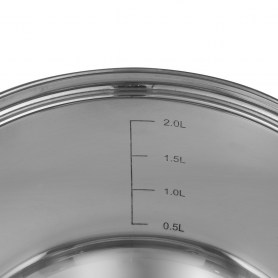 92002 Casserole with lid ⌀18, h=10cm, 2.6L