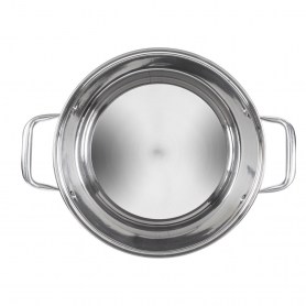 92007 Casserole with lid 26*19.5cm, 10L