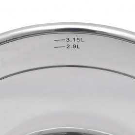 92104 Casserole with lid ⌀20, h=11.5cm, 3.6L