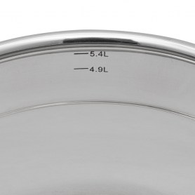 92105 Casserole with lid ⌀24, h=13.5cm, 6.2L