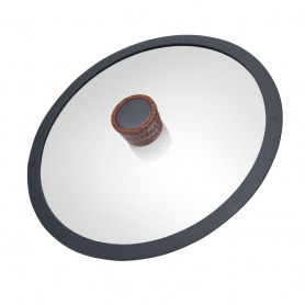 93506 Shallow pot with lid ⌀28 cm, h=8.0cm, 4.4L
