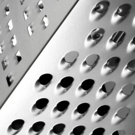 95412 Grater with container, 4 sides